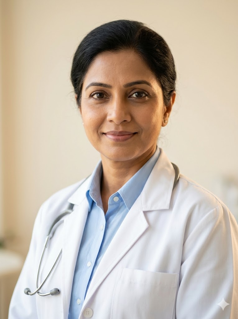 Portrait of Dr. Ophthalmis Vijay, ophthalmologist endorsing the petition